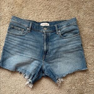 Lucky Brand Blue Jean Shorts Classic Cut-Off Style